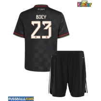 Bayern Munich Sacha Boey #23 3rd trikot Kinder 2025-26 Kurzarm (+ Kurze Hosen)